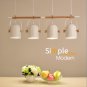 Creative Nordic LED Chandelier Modern Simple Dining Room Lamp Study Room Lamp