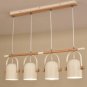 Creative Nordic LED Chandelier Modern Simple Dining Room Lamp Study Room Lamp