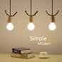 Restaurant Lighting Wooden Light Dining Room Lamps Nordic Chandelier