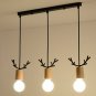 Restaurant Lighting Wooden Light Dining Room Lamps Nordic Chandelier