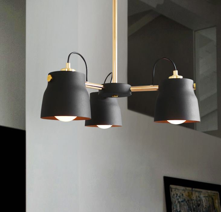 Dinning Room Lanterns Creative Pendant Lamp Designer Adjustable Chain Chandelier