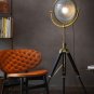 Industrial Style Standing Light Living Room Lighting Tripod Lighting Floor Lamp
