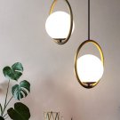 Pendant Lamp Ball Lighting Living Room Light Gold Bedside Lamp 1 pcs