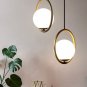 Pendant Lamp Ball Lighting Living Room Light Gold Bedside Lamp 1 pcs