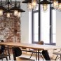 Living Room Ceiling Chandelier Loft Pendant Light Dining Room Iron Lamp
