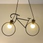 Dining Room Drop Light Characteristic Design Bar Lamps Bicycle Chandelier 2 pcs
