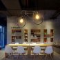 Dining Room Drop Light Characteristic Design Bar Lamps Bicycle Chandelier 2 pcs