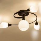 Sitting Room Ceiling Light Bedroom Chandelier Rotate Pendant Lamp