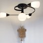 Sitting Room Ceiling Light Bedroom Chandelier Rotate Pendant Lamp