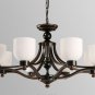 Drop Light Iron Pendant Chandelier Living Room Lanterns Bedroom Light