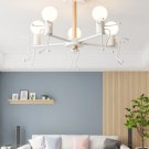 Simple Style Chandelier Bulb Lamp Bedroom Dining Room Light Doll Lighting