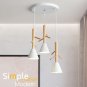 Simple Style Chandelier Bulb Lamp Bedroom Dining Room Light Branch Lighting