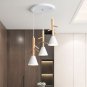 Simple Style Chandelier Bulb Lamp Bedroom Dining Room Light Branch Lighting