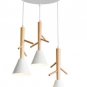 Simple Style Chandelier Bulb Lamp Bedroom Dining Room Light Branch Lighting