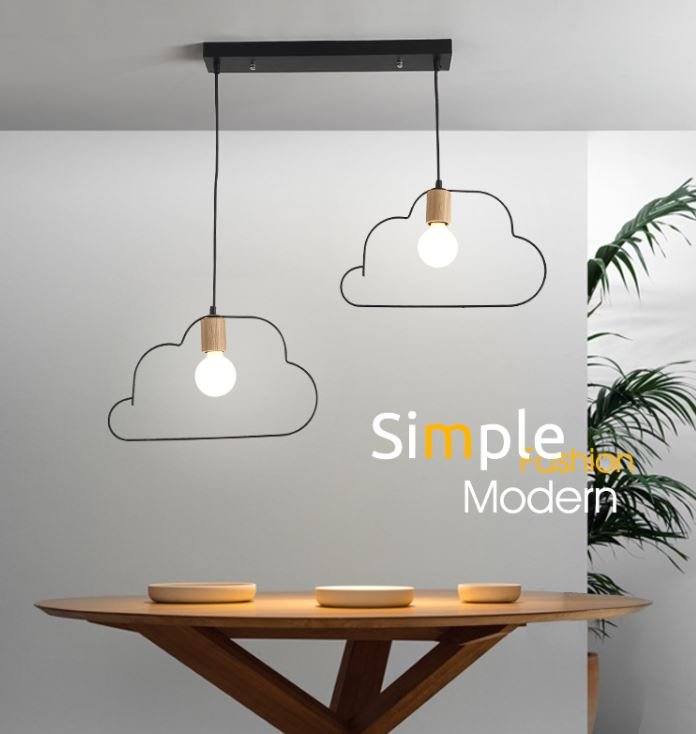 Dinning Room Lanterns Creative Pendant Lamp Designer Cloud Lighting