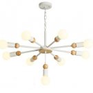 Simple Style Chandelier Bulb Lamp Bedroom Lighting Living Room Light
