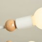 Simple Style Chandelier Bulb Lamp Bedroom Lighting Living Room Light