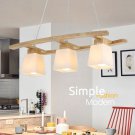 Creative Chandelier Modern Simple Dining Room Lamp Square Lampshade