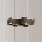 Iron Chandelier Minimalist Modern Villa Lamp Living Room Lighting