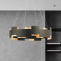 Iron Chandelier Minimalist Modern Villa Lamp Living Room Lighting