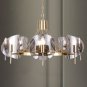 Luxury Lamp Glass Lighting Bedroom Decoration Chandelier