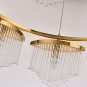 Luxury Lamp Glass Lighting Bedroom Decoration Chandelier Crystal Light