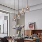 Creative Glass Hanging Light Dining Room Fashion Lamp
