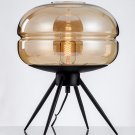 Bedside Table Lamp Living Glass Table Light Simple Style