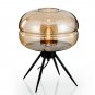 Bedside Table Lamp Living Glass Table Light Simple Style