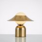 Metal Hat Table Lamp Design Living Room Bedside Lamp Modern Art
