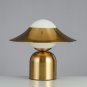 Metal Hat Table Lamp Design Living Room Bedside Lamp Modern Art
