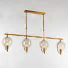 Copper Art Living Room Creative Pendant Lamp Fashion Restaurant chandelier