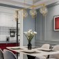 Copper Art Living Room Creative Pendant Lamp Fashion Restaurant chandelier