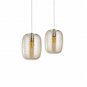 Modern Glass Small Pendant Light Bar Track Lamp