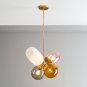 Modern Balloon Glass Pendant Lamp Dining Room Home Decoration Chandelier
