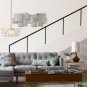 Modern Chandelier Italian Art Creative Glass Bedroom Light Fixture