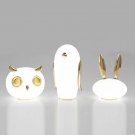 Children's Room Cartoon Table Lamp Creative Cute Bedside Light 3 Pcs