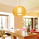 Chandelier Wooden Lamp Creative Restaurant Light Fixture