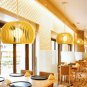 Chandelier Wooden Lamp Creative Restaurant Light Fixture