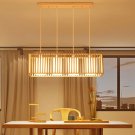 Japanese Chandelier Creative Wooden Art Tea Room Pendant Light