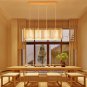 Japanese Chandelier Creative Wooden Art Tea Room Pendant Light