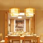 Modern Chandelier Bamboo Lamp Japanese Style Tatami Light