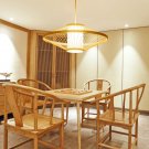 Bamboo Light Bedroom Inn Lamp Pastoral chandelier