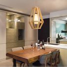Wood Creative Light Southeast Asia Chandelier Home Lighting