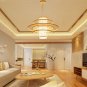 Hall Chandelier Bamboo Lamp Idyllic Club Lantern Hand-woven Light