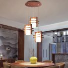 Corridor Light Chinese Restaurant Chandelier Wooden Lamp