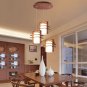 Corridor Light Chinese Restaurant Chandelier Wooden Lamp