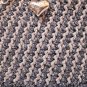 Crochet Knitted Grey/Blue Handbag
