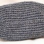 Crochet Knitted Grey/Blue Handbag