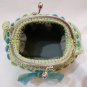 Crochet Knitted Green Handbag